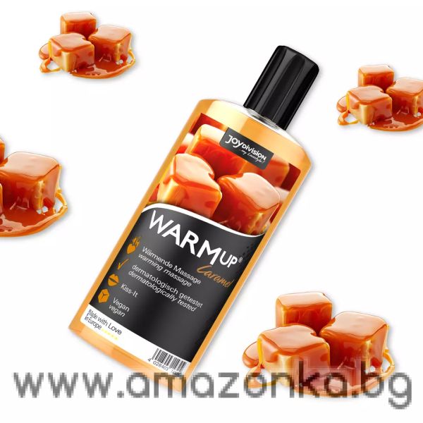 Massage Oil-WARMup caramel, 150 ml