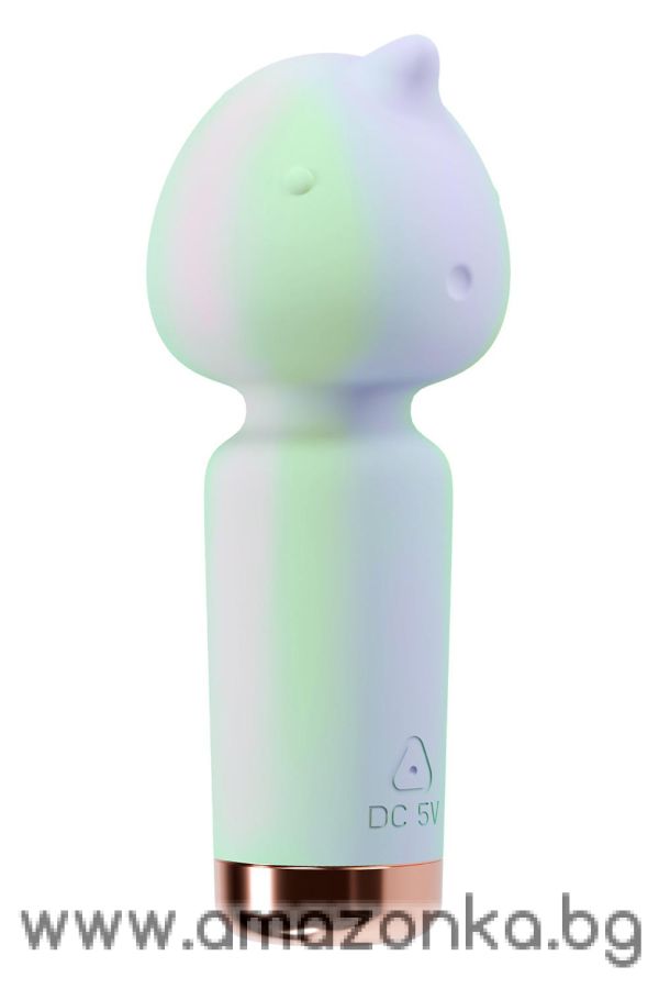 Unicorn Dreams Wand Vibrator-Blush-Play with me