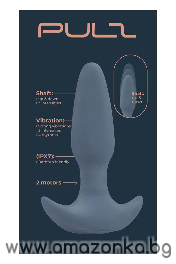 Phoebe Up & Down Anal Vibrator With Remote Control 