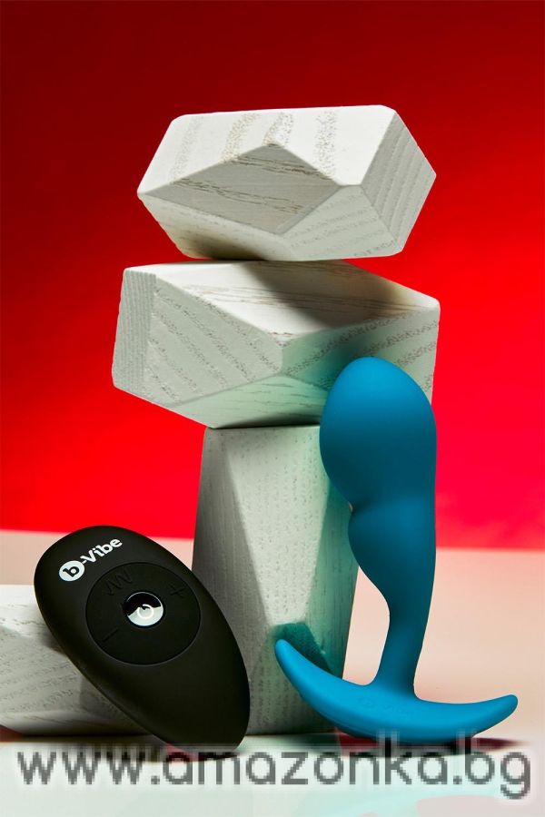 Remote Control P-Spot Snug Plug 95Gr Blue