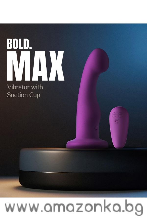 Max Remote Controlled Vibrator With Suction Cup