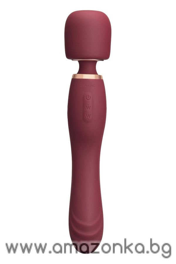Flat Top Fusion G 2-In1 Double Ended Wand Vibrator