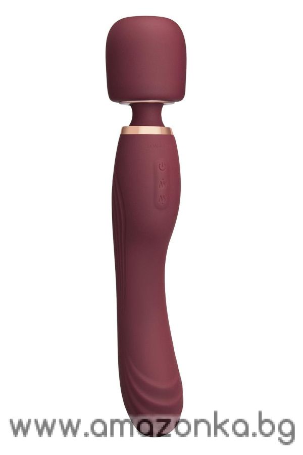Flat Top Fusion G 2-In1 Double Ended Wand Vibrator