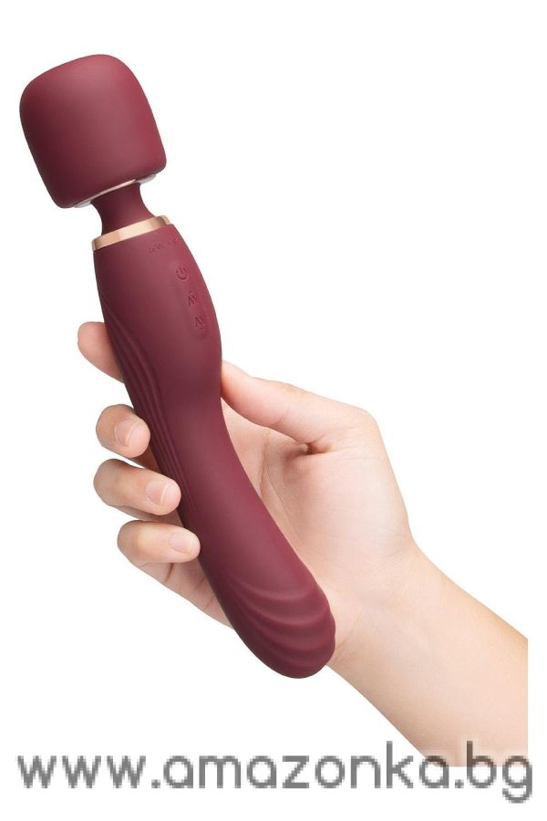 Flat Top Fusion G 2-In1 Double Ended Wand Vibrator