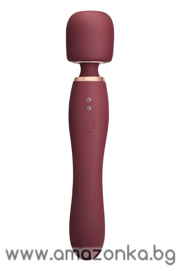 Flat Top Fusion G 2-In1 Double Ended Wand Vibrator