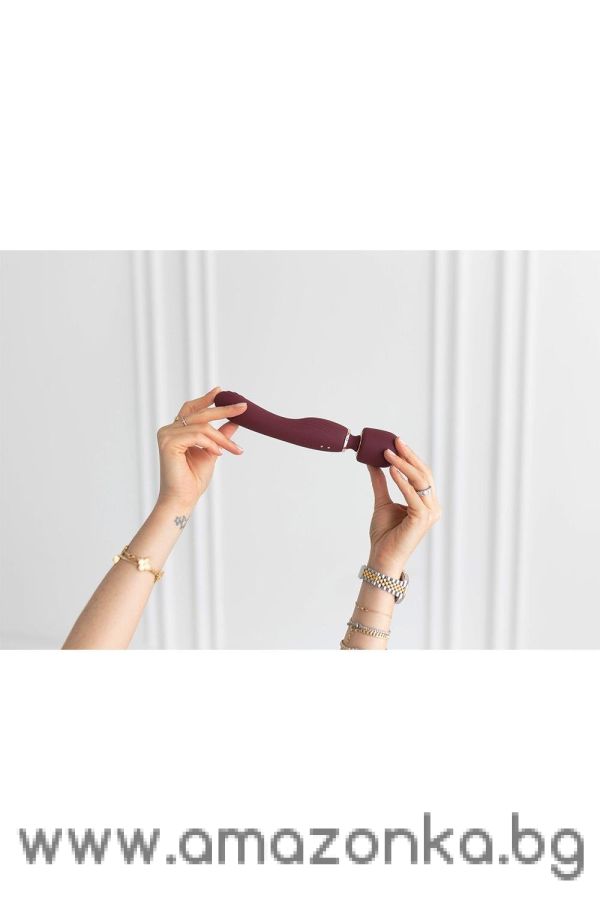 Flat Top Fusion G 2-In1 Double Ended Wand Vibrator