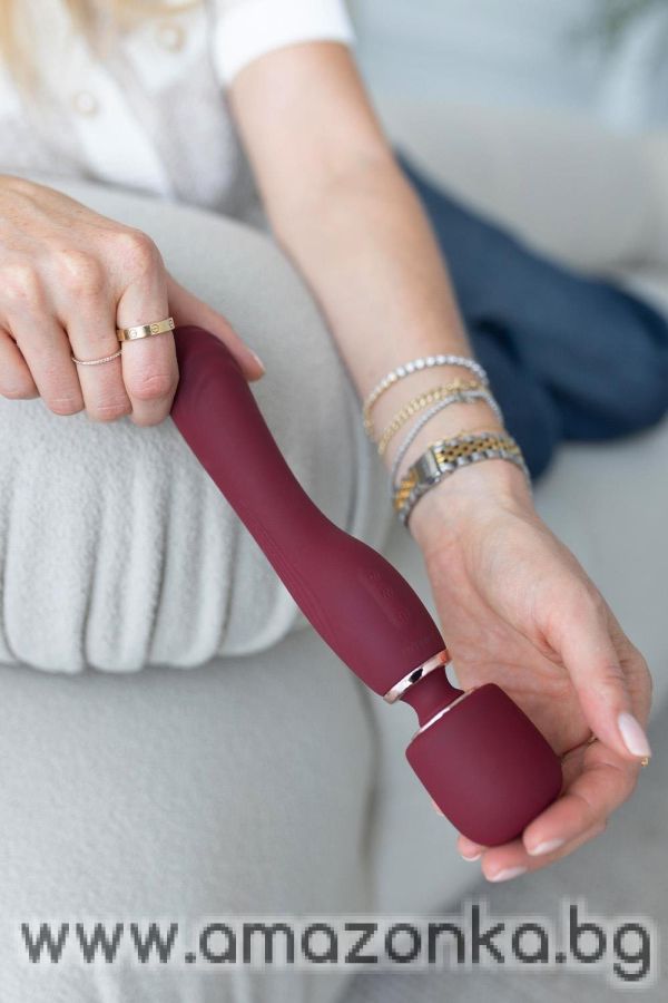 Flat Top Fusion G 2-In1 Double Ended Wand Vibrator