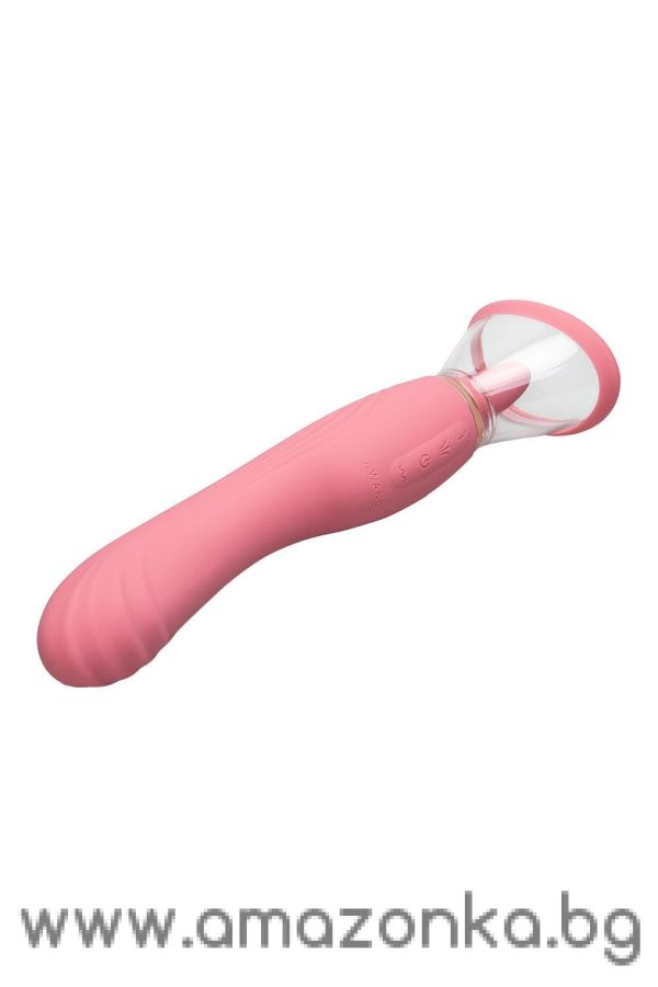 Lick 3-1 Double Ended Vibe With Licking Tongue Stimulator