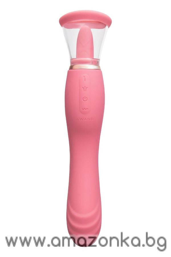 Lick 3-1 Double Ended Vibe With Licking Tongue Stimulator