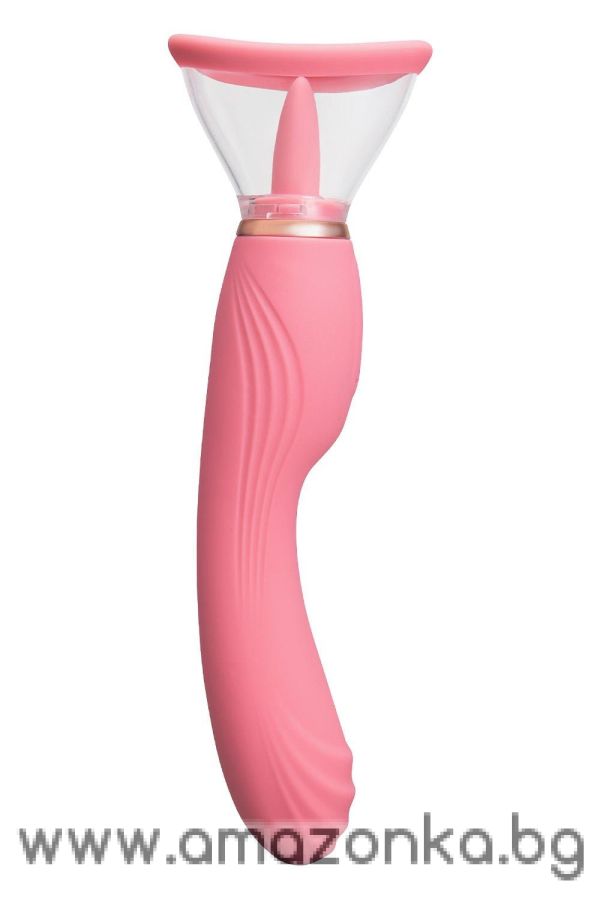 Lick 3-1 Double Ended Vibe With Licking Tongue Stimulator