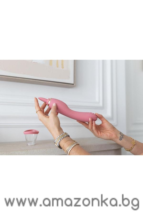 Lick 3-1 Double Ended Vibe With Licking Tongue Stimulator