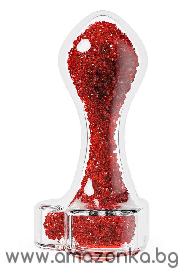 Lustre Red Anal Plug
