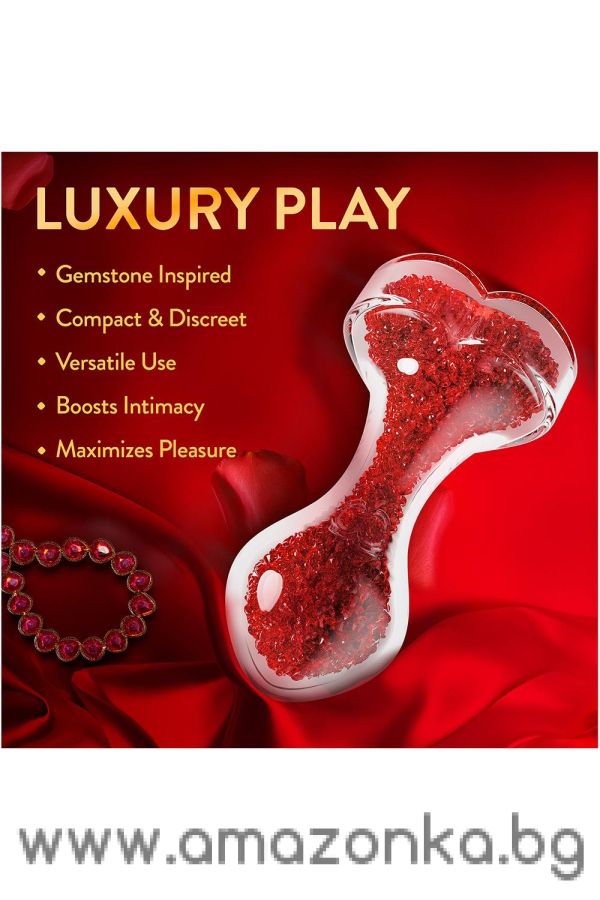 Lustre Red Anal Plug