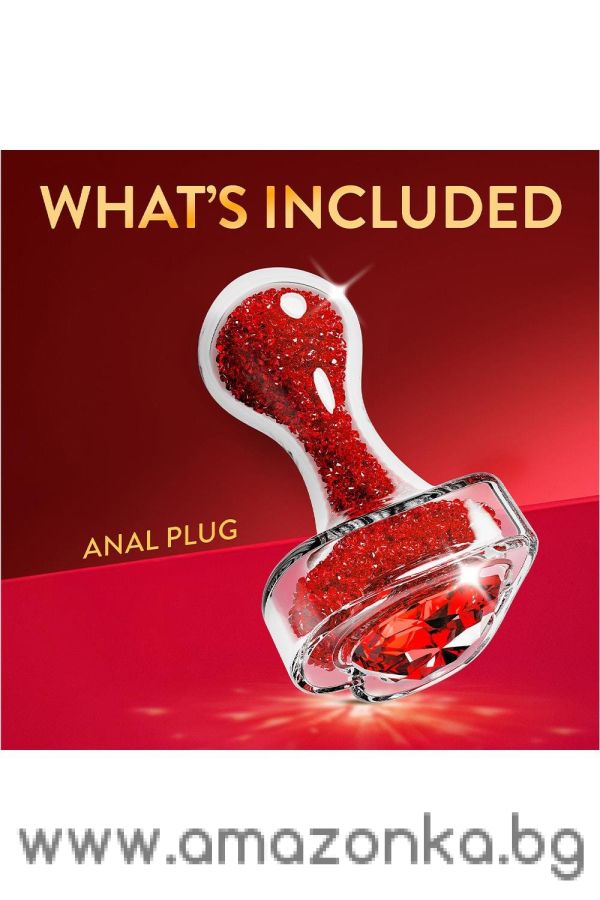Lustre Red Anal Plug