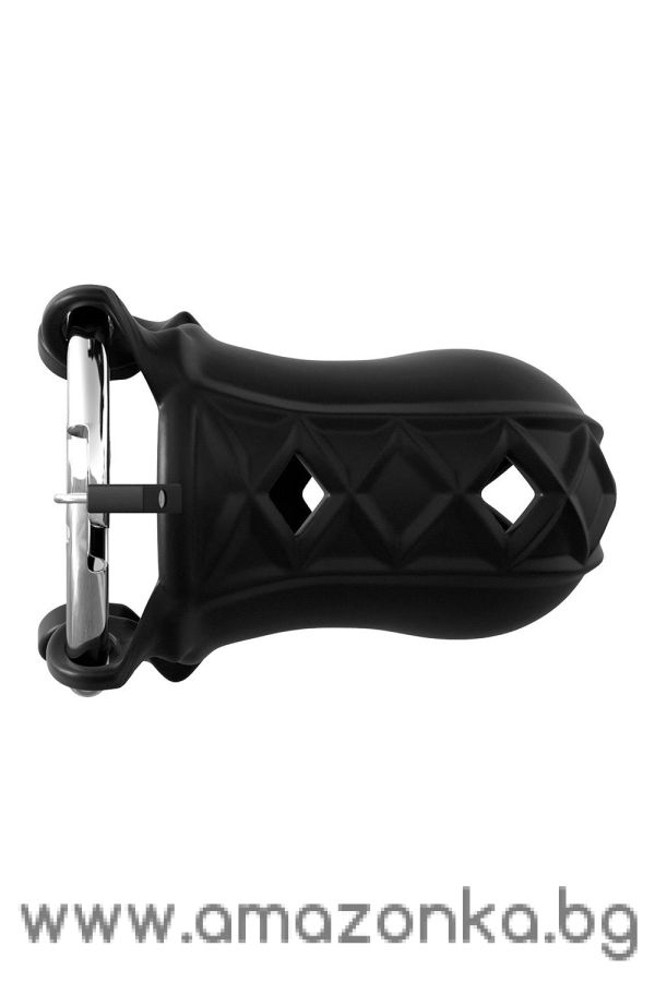 Extreme Silicone Cock Blocker Black