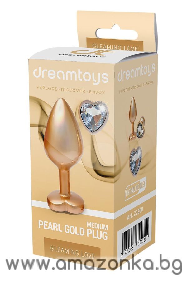 Pearl Gold Plug Medium