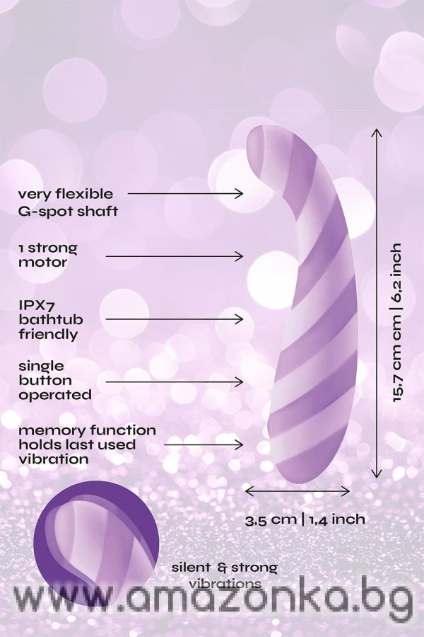 Purple Pleasure G-Spot Vibrator