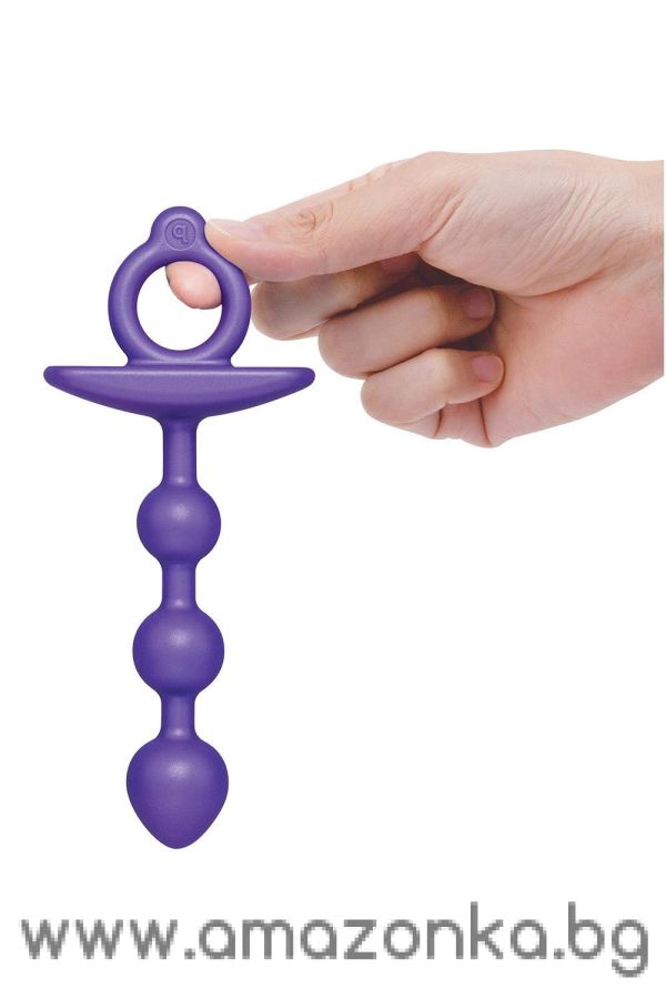 Zip Silicone Anal Beads