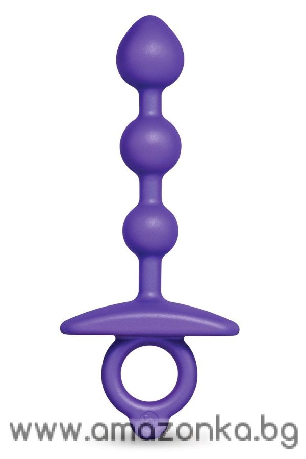 Zip Silicone Anal Beads