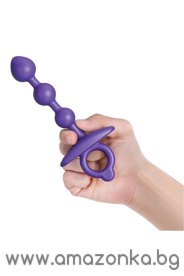 Zip Silicone Anal Beads