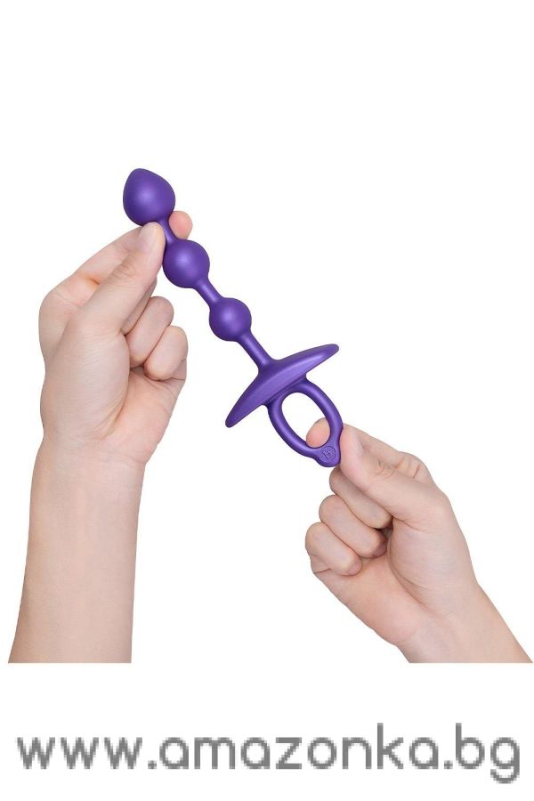 Zip Silicone Anal Beads