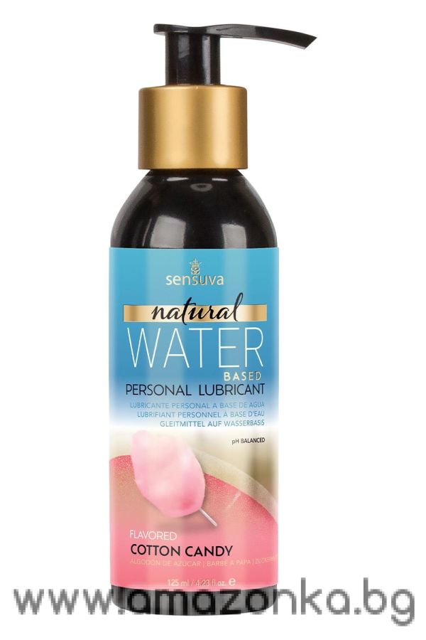 Natural Water-Based Personal Lubricant Cotton Candy 125Ml