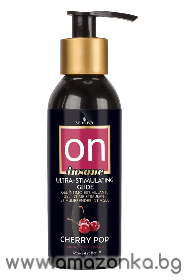 Insane Ultra-Stimulating Personal Moisturizer Cherry Pop 125Ml