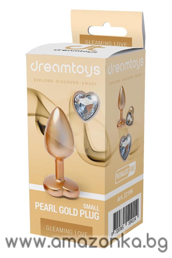 Pearl Gold Plug Small