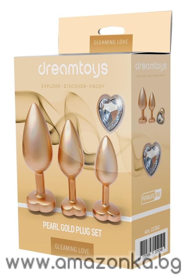Pearl Gold Plug Set