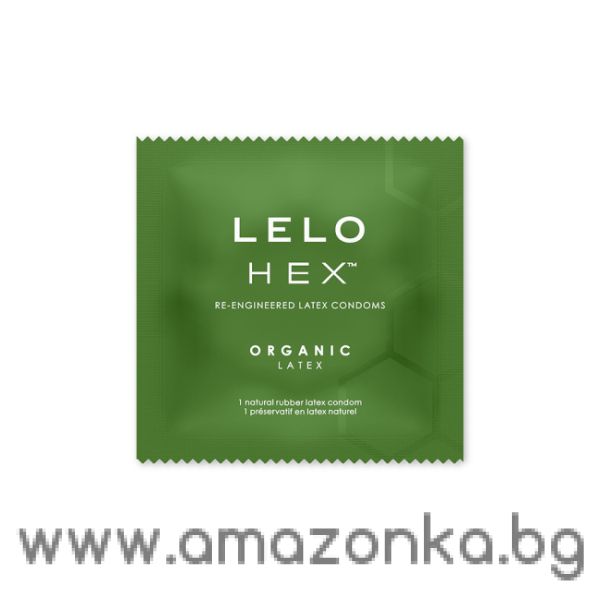 lelo-HEX Condoms Organic 1 брой