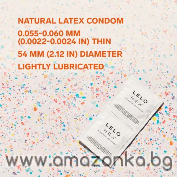 LELO HEX ORIGINAL 1-Condom