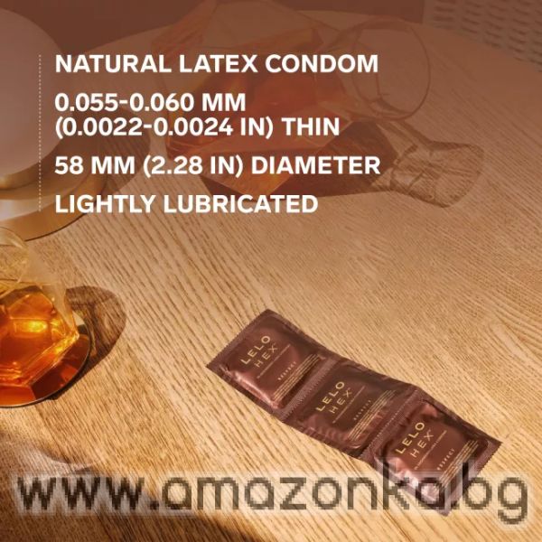 LELO HEX RESPECT XL 1-Condom