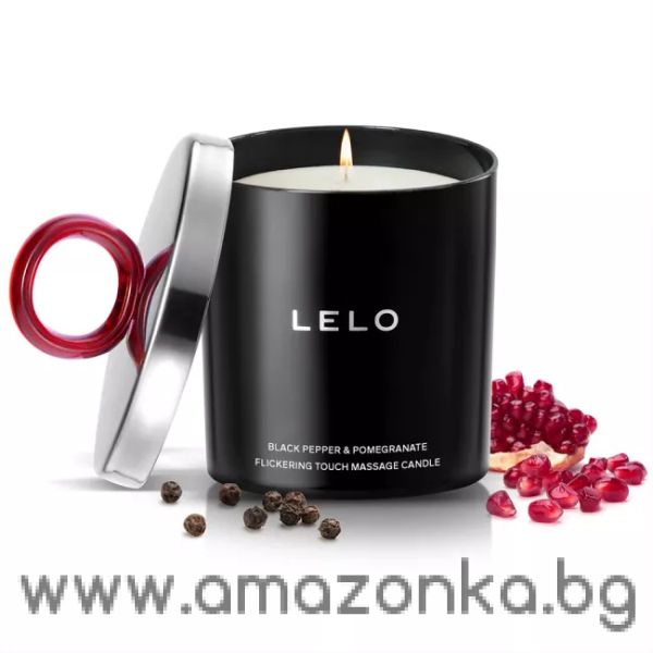Massage Candle Black Pepper & Pomegranate