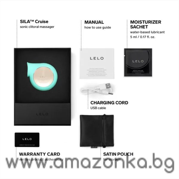 LELO Clitoris Sucker Sila Cruise Aqua