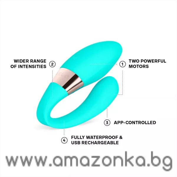 LELO Tiani Harmony Couple Toy with APP Aqua