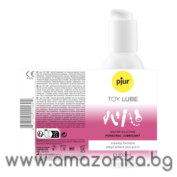 pjur TOY LUBE, 100 ml.personal lubricant, hybrid