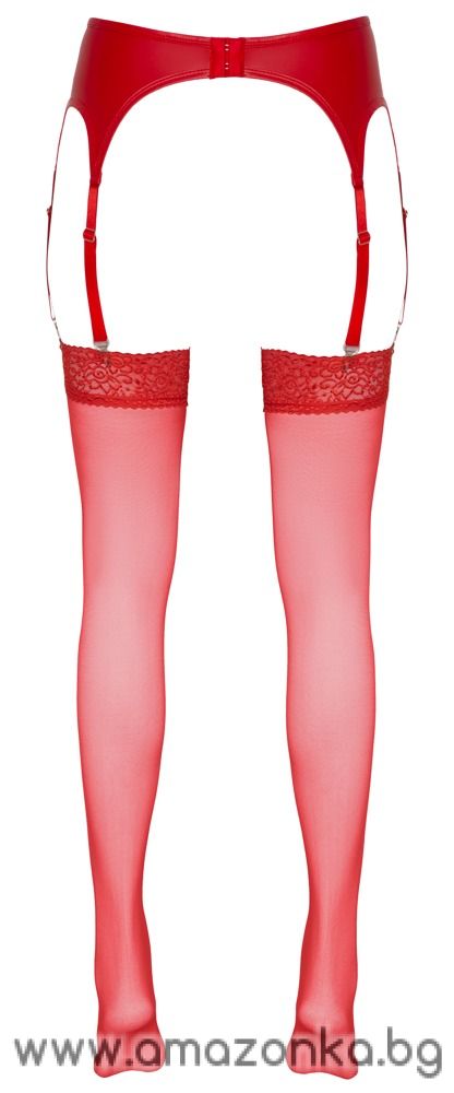Stockings-Colour:red-Size:2