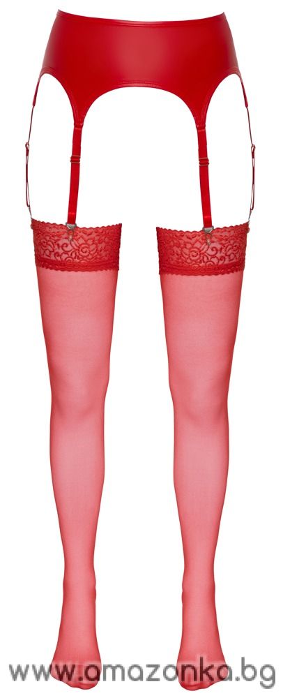 Stockings-Colour:red-Size:2