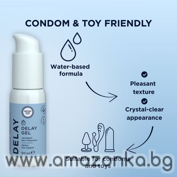 Delay Gel-Mister Size-50 ml