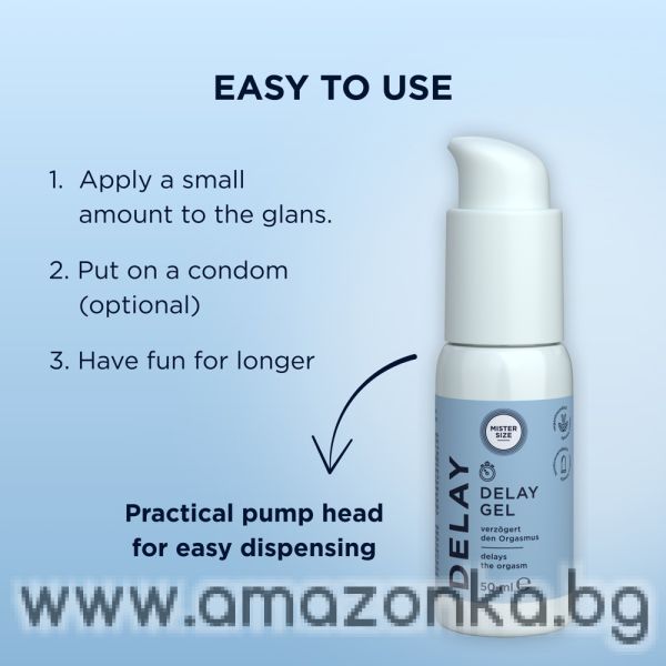 Delay Gel-Mister Size-50 ml
