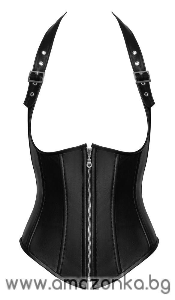 Leather Corset-ZADO-Size:S