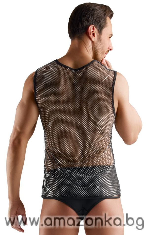 Провокативна мрежа с бляскави акценти!-Svenjoyment;Size:L