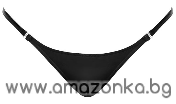 G-String-Noir-Size:S/M