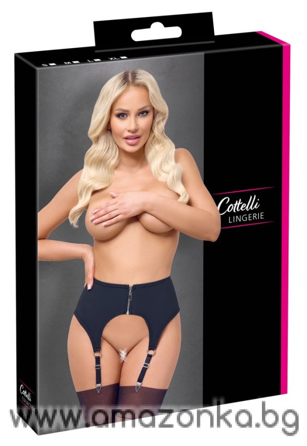 Широк жартиерен колан от Cottelli LINGERIE-Size:M