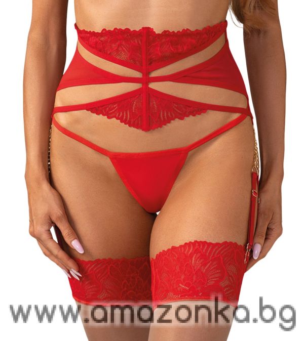 Obsessive Matildea Suspender Belt-Size:S/M