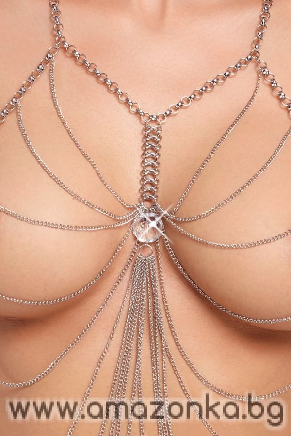 Cottelli ACCESSOIRES Body Chain- Colour: silver 