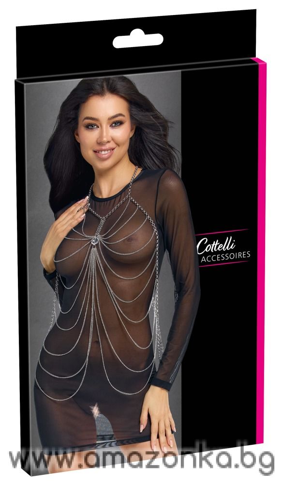 Cottelli ACCESSOIRES Body Chain- Colour: silver 