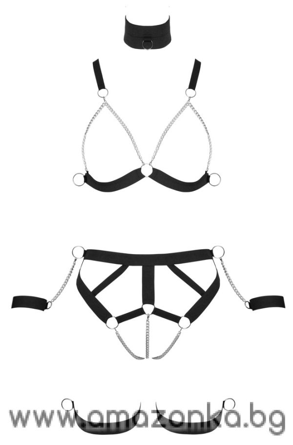Bad Kitty Harness Set-Размер: S