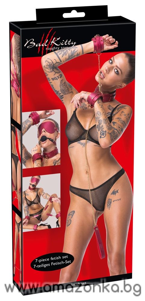 Bad Kitty 6-Piece Bondage Set