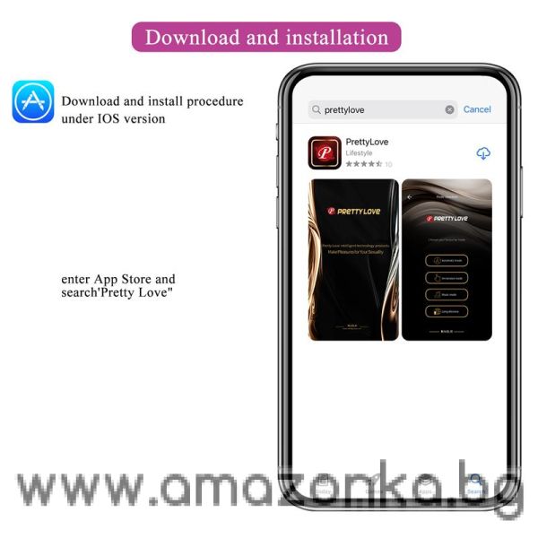 PRETTYLOVE Hazelynn Stimulator with APP